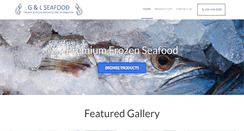 Desktop Screenshot of glseafood.com